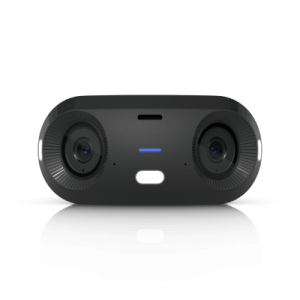 unifi protect g6 180 – cámara poe+ dual sensor de 16 mp para interior/exterior con motor de ia multi tops y cobertura panorámica de 180°