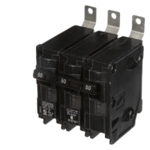 interruptor automático atornillable tipo bl 3 polos, 50 amp.