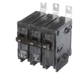 interruptor automático atornillable tipo bl 3 polos, 40 amp.
