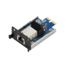 adaptador de ethernet e10g18 t1 | 10 gbps / compatible con pcie 3.0 y 2.0 | autonegociación de 4 u 8 canales | perfil bajo y altura completa | compatibilidad con synology dsm 6.1.7 o posterior.
