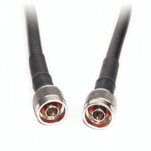 jumper coaxial con cable epcom405 | conector n macho en los extremos | 27 metros de longitud.