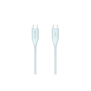 cable de carga usb c a c 1.5 metros / tecnología gan (nitruro de galio / fast charging / potencia 60w / velocidad transferencia 480 mbps / material silicona no tóxica / conector aluminio anodizado