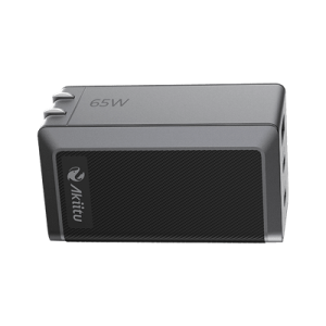 cargador pro 1 puerto usb a / 2 puertos usb c / tecnología gan (nitruro de galio / fast charging / potencia 60w / velocidad transferencia 480 mbps / material silicona no tóxica / conector aluminio anodizado