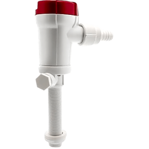bomba livewell 605fc 12v dc / 1100 gph (galones por hora) / conexión straight seacock / doble puerto de entrada / protección anti aire / cartucho motor extraíble