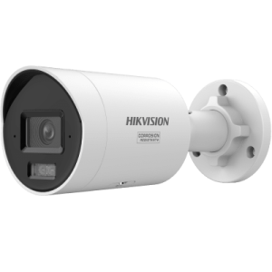 [dual light + 2 micrófonos integrados] bala ip 8 megapixel (4k) / lente 2.8 mm / 40 mts luz blanca + 40 mts ir / acusense / exterior ip67 / wdr 120 db / poe / micro sd / metal / acusearch