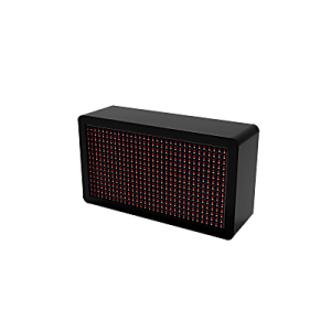 pantalla led exterior de guía de estacionamiento / 320x160 mm / resolución 32x16 / display 3 dígitos y flechas direccionales / colores rojo, verde, amarillo / multilenguaje / ip configurable / 100 240 vac / protección ip65