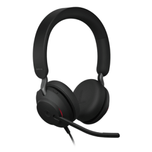 jabra evolve 2 40se, auricular stereo versión ms con aislamiento de ruido, conexión usb c/a y indicador de ocupado (busylight) (24189 999 799)