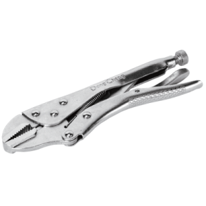 pinza perra ajustable de mordaza recta 10”