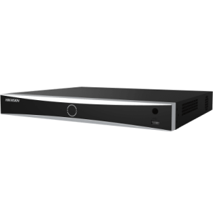 [acusearch] nvr 12 megapixel (4k) / 32 canales ip / 16 puertos poe+ / recocimiento facial / acusense (evita falsas alarmas) / 2 bahías de disco duro / hdmi en 4k / alarmas i/o / 300 metros poe modo extendido