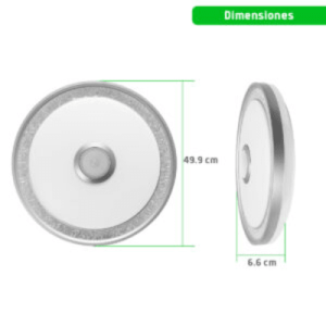 luminario led de 40w / 3000 lúmenes / Ø 490mm x 66mm / voltaje 85 265v / temperatura fría 6500k / conexión bluetooth / app ilink.