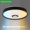 luminario led jlar 3003 / 30w / 2400 lúmenes / bluetooth control app / voltaje 85 265v / temperatura 6500k fría / garantía 3 años