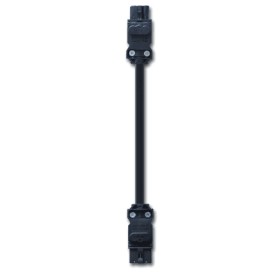 cable de unión para lámparas led el900d hoffman color negro 60cm cable de unión para lámparas led el900d hoffman color negro 60cm