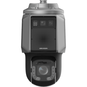 cámara ptz con radar triple cámara integrada / detección de intrusión por radar / rango de detección 500 m / 32x zoom Óptico / ip67