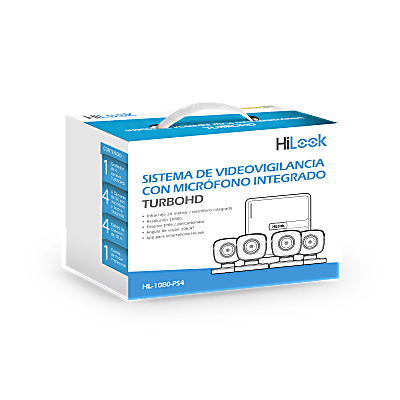 (micrÓfono integrado) kit turbohd 1080p lite / dvr 4 canales / audio por coaxitron / 4 cámaras bala de policarbonato con micrófono integrado (micrÓfono integrado) kit turbohd 1080p lite / dvr 4 canales / audio por coaxitron / 4 cámaras bala de policarbonato con micrófono integrado