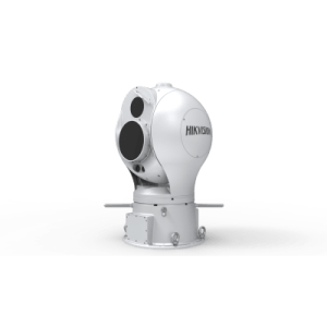 ptz punta de poste ip dual / lente térmico de 38 a 190 mm (1280 x 1024) / lente Óptico 100x zoom (2 megapixel) / 3 kms de ir laser / 48 vcd / ip67 / detección de fuego / analiticas de video