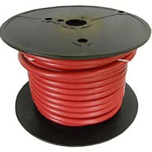 cable para batería marina cobra 6 awg / 100 pies / cubierta pvc retardante de llama roja / cobre estañado clase k / 600v / temperatura 105°c seco y 75°c húmedo / cumple ul 1426, ul listed bc 5w2 y abyc