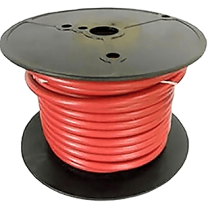 cable para batería marina cobra 2 awg / 100 pies / cubierta pvc retardante de llama roja / cobre estañado clase k / 600v / temperatura 105°c seco y 75°c húmedo / cumple ul 1426, ul listed bc 5w2 y abyc