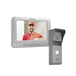 kit de videoportero analógico con pantalla lcd a color de 7" / frente de calle para exterior ip65 / salida de relevador