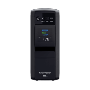 ups de 850 va/510 w, topología línea interactiva, entrada 120 vca nema 5 15p, onda senoidal pura, tipo torre, con 10 tomas nema 5 15r