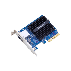 adaptador de ethernet e10g18 t1 | 10 gbps | compatible con pcie 3.0 y 2.0 | autonegociación 4 u 8 canales | perfil bajo y altura completa | compatibilidad con synology dsm 6.1.7 o posterior | certificaciones fcc, ce, bsmi | garantía de 5 a&a