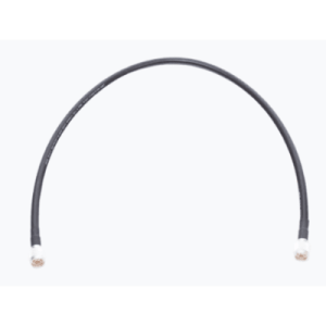 cable coaxial lmr 240 de 85 cm. para 50 ohm, con conectores n macho a n macho.