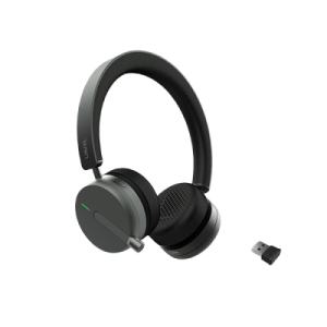 auricular inalámbrico linkvil dh50 b con bluetooth 5.4 y micrófono retráctil con cancelación de ruido
