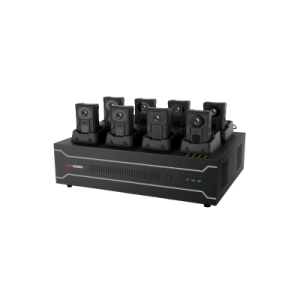 estación de acoplamiento para cámaras corporales ds mh4172i / carga y recopilación de datos para 8 cámaras / 4 hdd de 2 tb a 6 tb / interfaz usb 3.0 y ethernet / compatible con windows 10