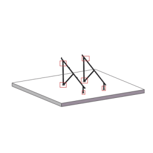 caja de accesorios p/kit epl gm01 2x2v2