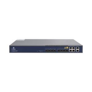 olt de 4 puertos epon / 8 puertos uplink (4 puertos gigabit ethernet + 4 puertos gigabit ethernet sfp/sfp+) / hasta 256 onus / doble fuente de alimentación ca + cd