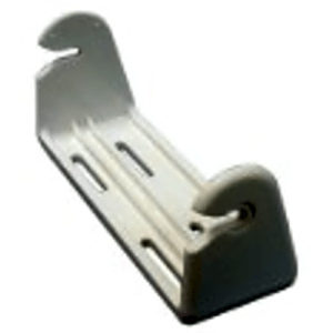 bracket de montaje para radio um380/385 / color blanco / material plástico de alta resistencia / diseño universal para montaje en pared o superficies planas