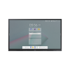 pantalla tactil interactiva 75" android 14 certificado con edla / touch tipo ir / uhd / 400 nits / hdmi / usb / wifi / rj45 / compatible con montajes vesa 800 x 400