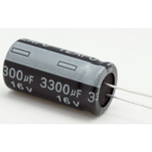 capacitor electrolítico 3300mf, 16 v.