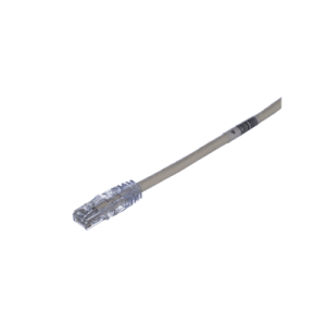 cable de parcheo tx6, utp cat6, 24 awg, cm, color blanco, 25ft