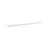 canaleta ld3 de pvc rígido, con cinta adhesiva para instalación sin herramientas, 19.6 x 12 x 1828.8 mm, color blanco
