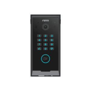 videoportero slim ip sip con cámara hd, ip ip65, teclado numérico y relé, apertura por ble, tarjeta, remoto, protocolo onvif, compatible con app fanvil link