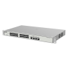 switch administrable poe capa 2+ plus, con 24 puertos gigabit poe 802.3af/at + 4 sfp+ para fibra 10gb, gestión gratuita desde la nube, 370w