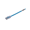 cable de parcheo utp cat6a, cm/lszh, diámetro reducido (28awg), color azul, 4 ft