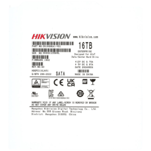 disco duro empresarial / 16 tb / 7200 rpm / interfaz sata 6 gb/s / búfer de 512 mb / diseñado para operación 24/7 / transferencia de 550 tb por año