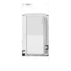 (radiora3) apagador sunnata color blanco para linea, 8a de iluminación, 5.8a motor