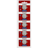 batería de litio tipo moneda 3v / cr2450/ tira c/5pz (no recargable)