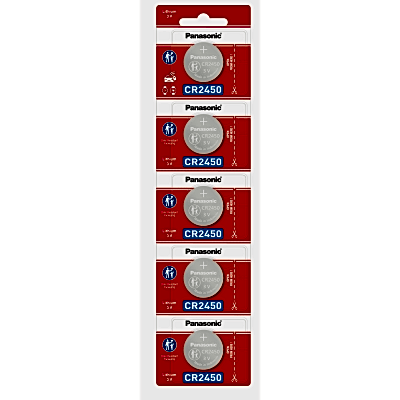 batería de litio tipo moneda 3v / cr2450/ tira c/5pz (no recargable) batería de litio tipo moneda 3v / cr2450/ tira c/5pz (no recargable)