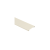 cubierta para canaleta t 70, de pvc rígido, 70.1 x 9.1 x 1800 mm, color blanco mate