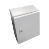 gabinete de acero, nema 4 ip 66 de 50 x 50 x 30 cm con platina y certificado ul.