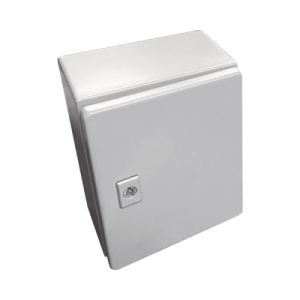 gabinete de acero, nema 4 ip 66 de 50 x 50 x 30 cm con platina y certificado ul.