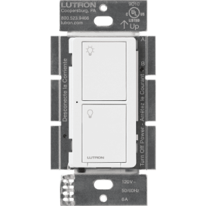 (caseta wireless) interruptor inteligente on/off, requiere cable neutro. 6a, /120v
