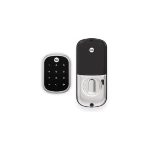 cerradura digital yrd256 / mecanismo de embutir / control remoto con yale connect / compatibilidad zigbee y z wave plus / aplicaciones alexa y google home / para puertas de 35mm a 55mm / uso residencial y comercial