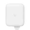 access point unifi wifi u7 outdoor wifi 7 802.11be doble banda, mu mimo 2x2 en cada banda, puerto de 2.5 gbe, antena sectorial integrada de 90° en 2.4 ghz y 45° en 5 ghz, conectores para antenas omnidireccionales (incluidas), no incluye inyector p