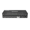 switch hdmi 4x1 | 8k@60hz 4:2:0 | 48 gbps | arc/earc | extracción de audio | gestión edid | control cec