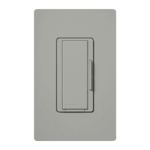 atenuador (dimmer) auxiliar de pared, compañero de atenuadores multilocación color negro
