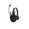 intercomunicador inalámbrico txtalk pro / antenas externas / rango 500m / hasta 13 unidades conectadas / auricular monoaural / batería 1050mah / abs ligero y cuero suave